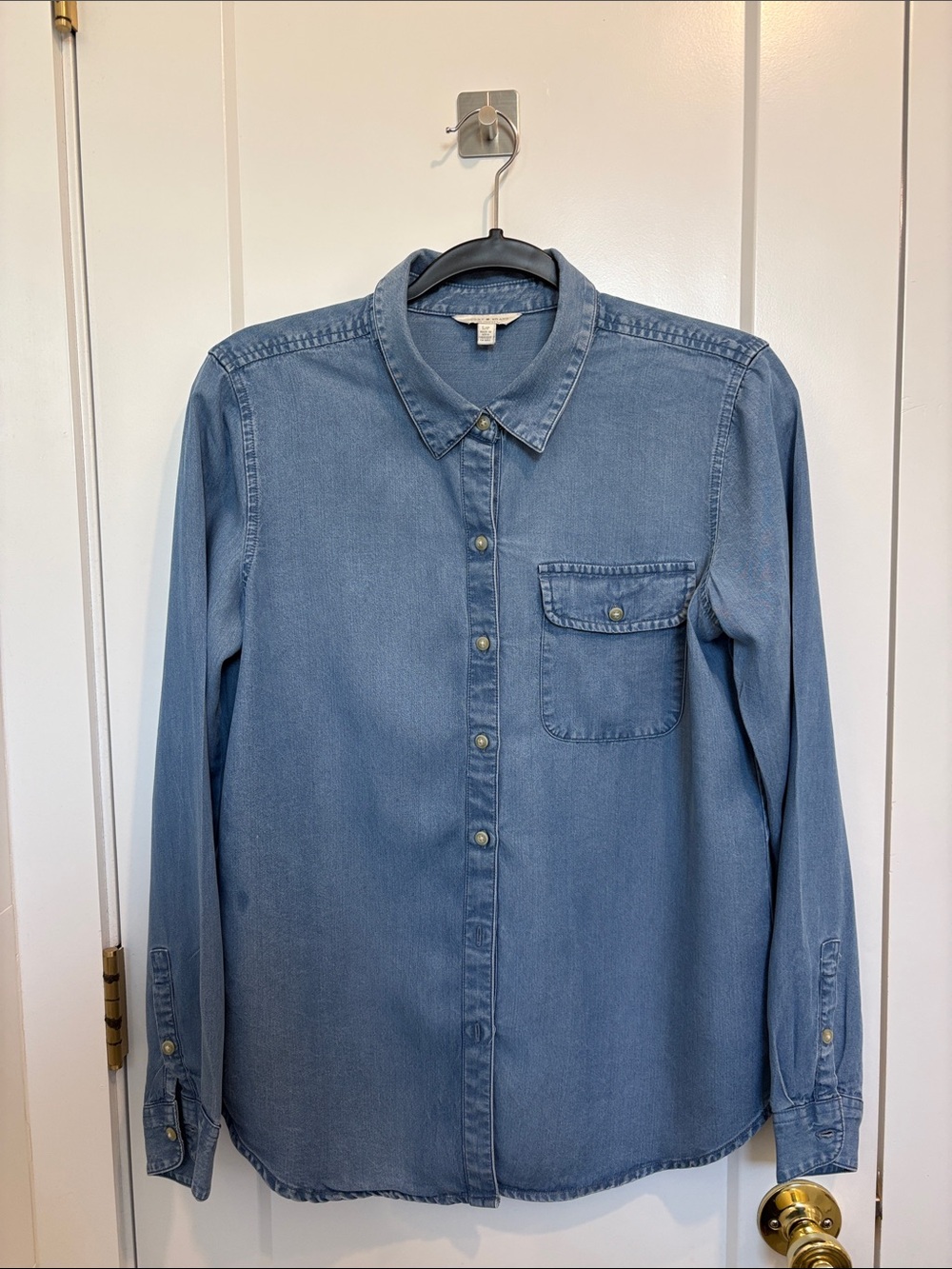 Lucky Brand Light Blue Denim Shirt